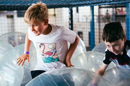 Indoor fun at Zip World